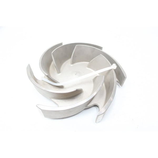 Goulds Water Technology 4X6-10 6-VANE STAINLESS IMPELLER 9-1/2IN OD PUMP PARTS AND ACCESSORY 0101-528-1203 - main